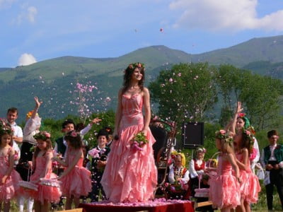 Rose festival in Bulgaria