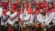 Kukeri festival in Bulgaria