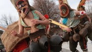 Kukeri festival in Bulgaria