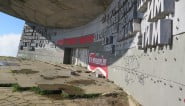 Buzludzha monument in Bulgaria