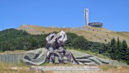 Buzludzha monument in Bulgaria
