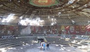 Buzludzha monument in Bulgaria