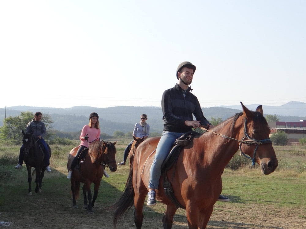 Horse riding in Bulgaria