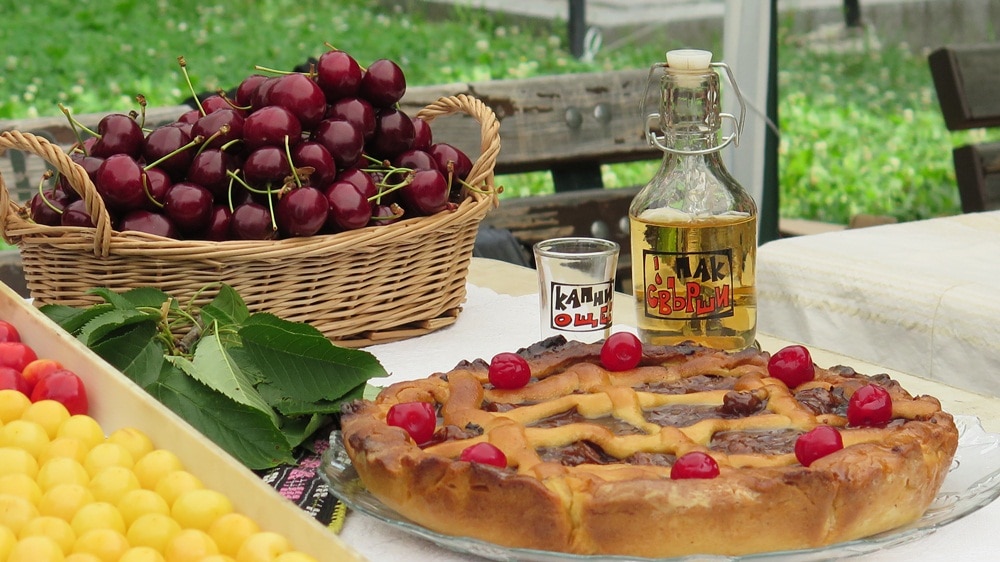 The cherry festival in Bulgaria