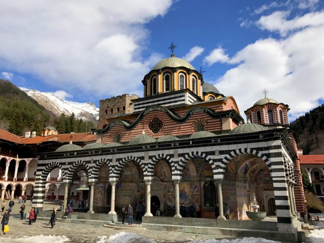Arrive at Rila Monastery