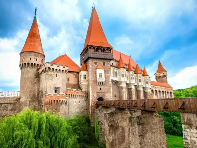 Corvin castle in Romania