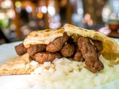 Cevapi - Grilled minced meat sausages