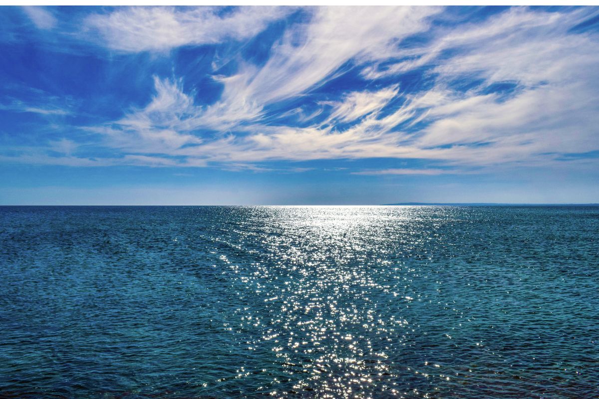 Black Sea shore in Bulgaria