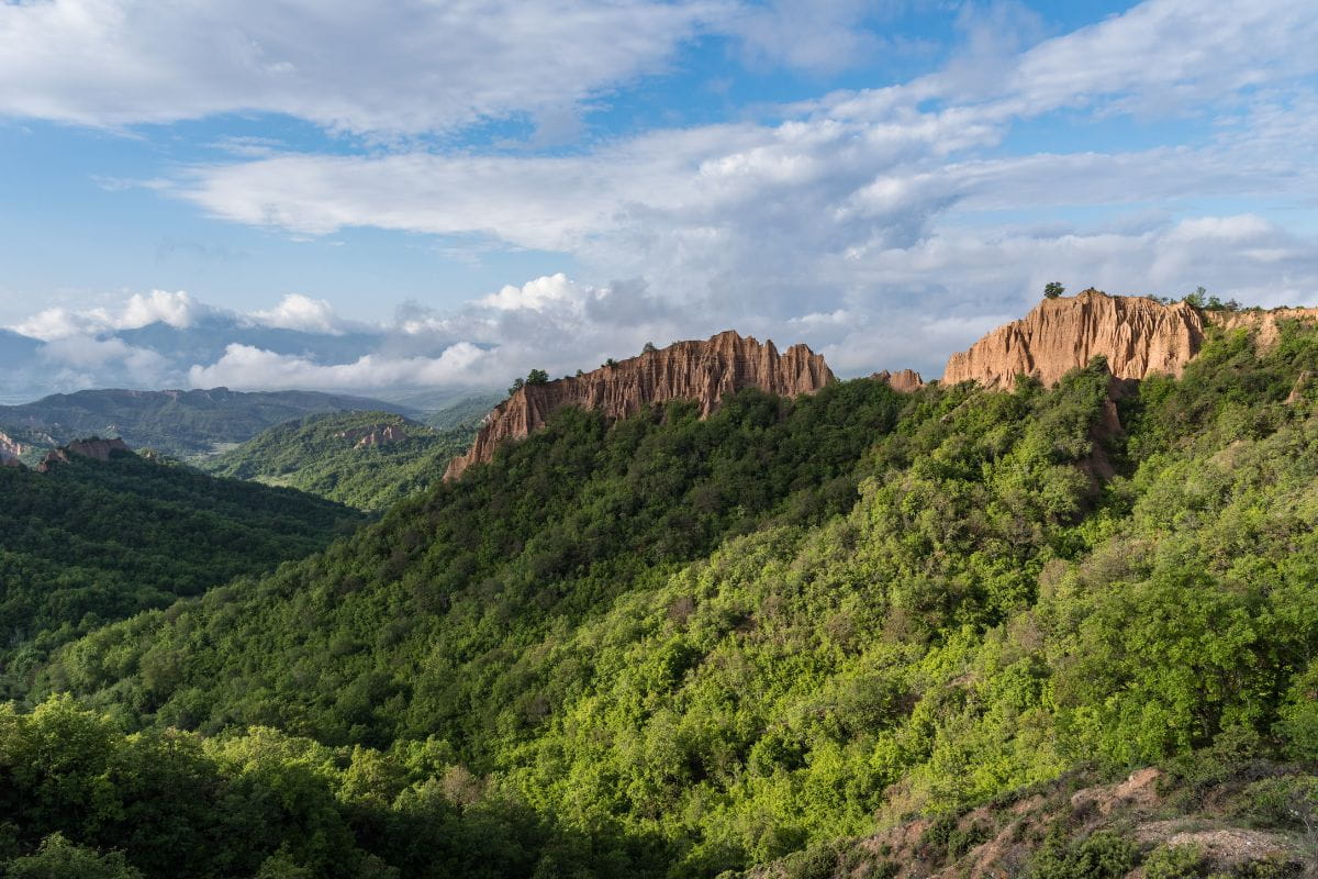 Rhodope Mountains in Bulgaria